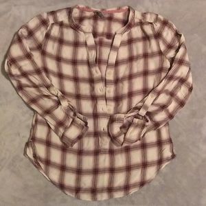 Bass Plaid blouse